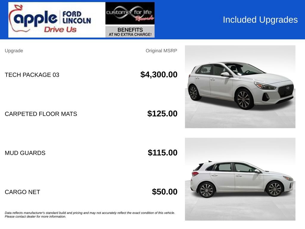 Used 2018 Hyundai Elantra GT w/ Tech Package 03 FWD image 4