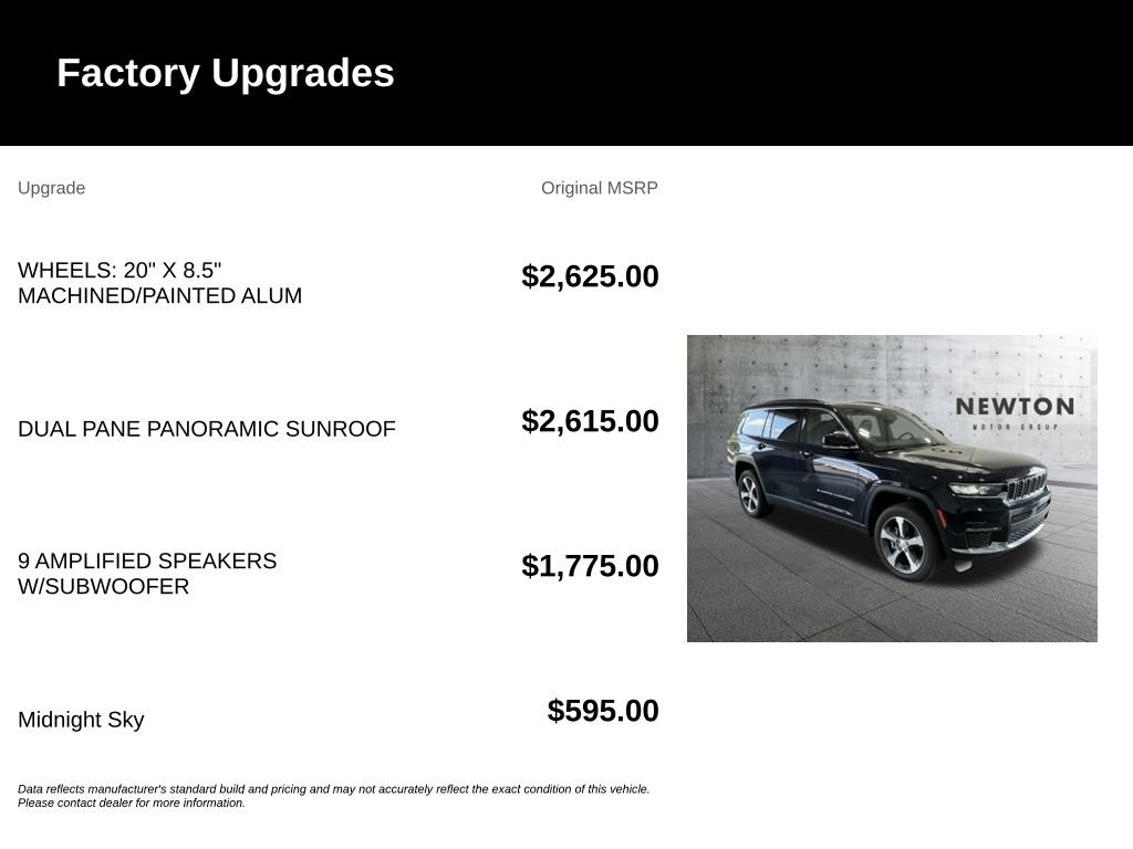 Used 2024 Jeep Grand Cherokee L Limited AWD/4WD image 8