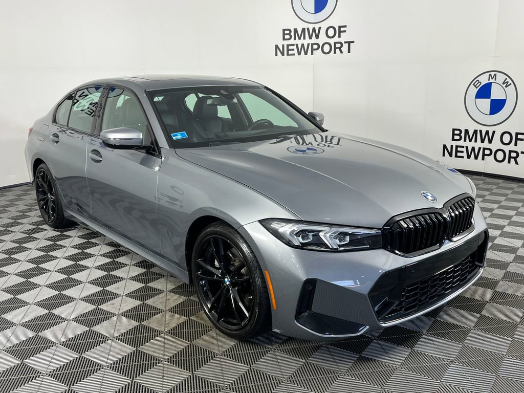 Certified 2023 BMW 330i xDrive Sedan w/ M Sport Package AWD/4WD image 1
