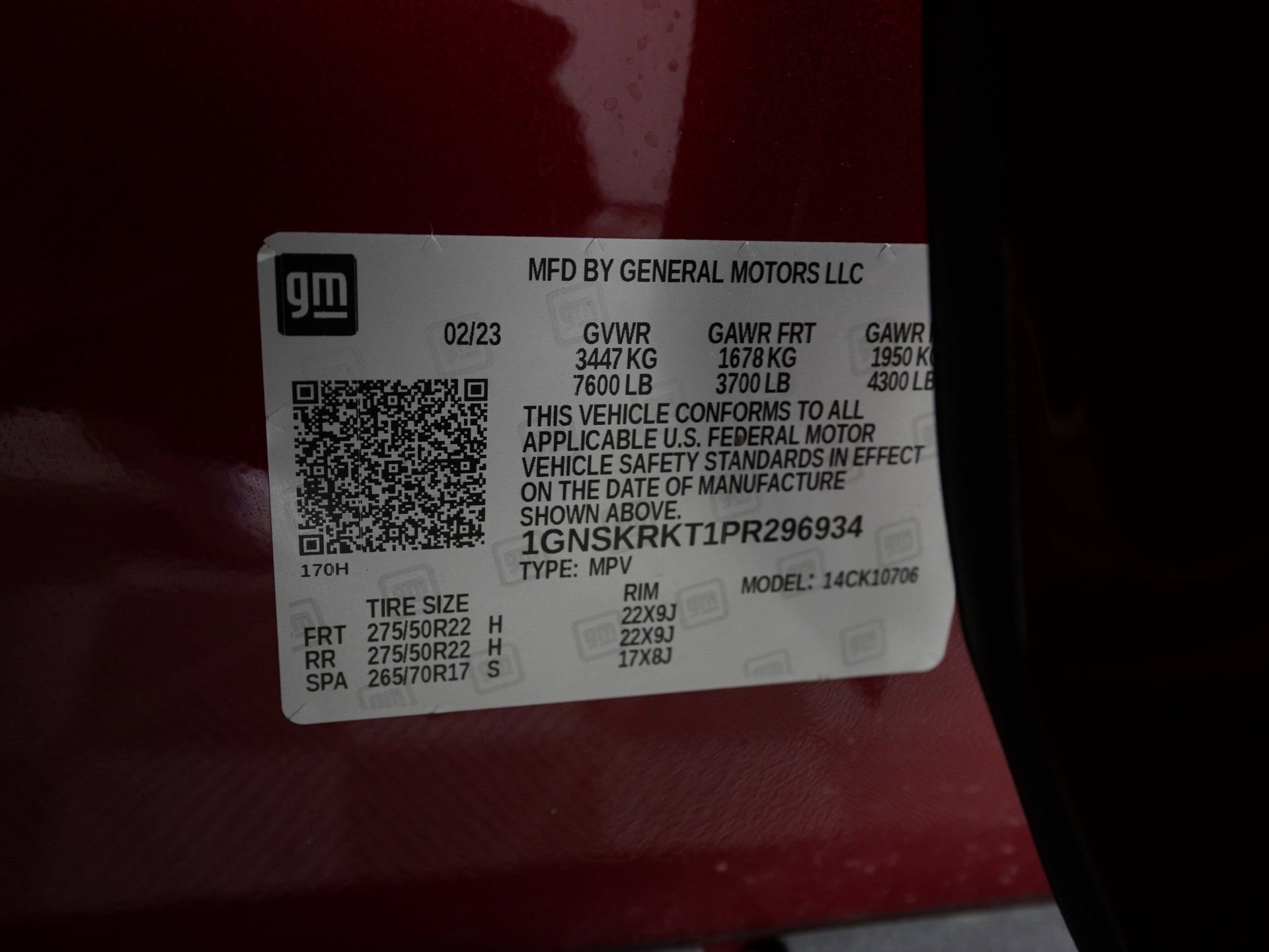 Used 2023 Chevrolet Tahoe RST w/ Luxury Package AWD/4WD image 40