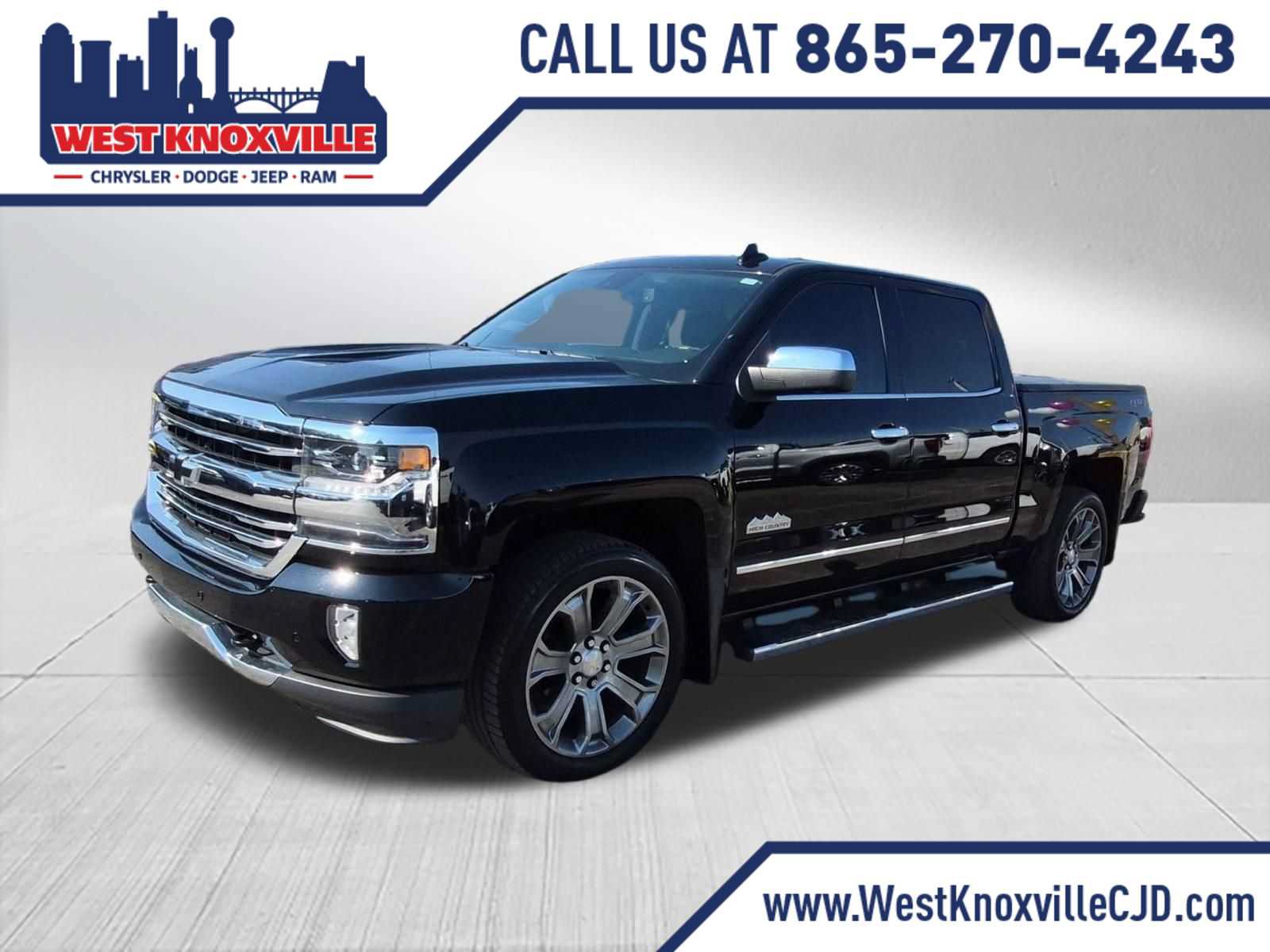 Used 2018 Chevrolet Silverado 1500 High Country w/ LPO, Protection Package AWD/4WD image 1