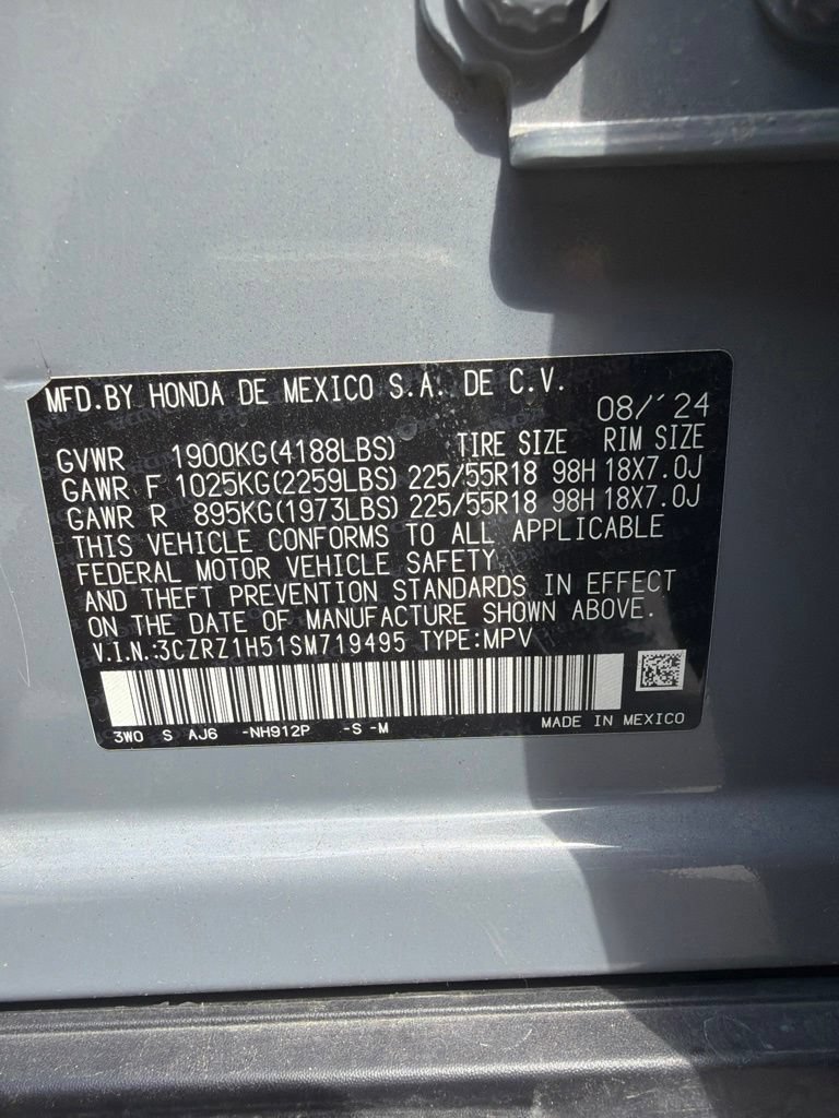 Used 2025 Honda HR-V Sport image 9