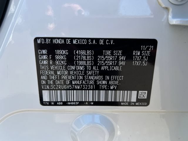 Used 2022 Honda HR-V EX image 17