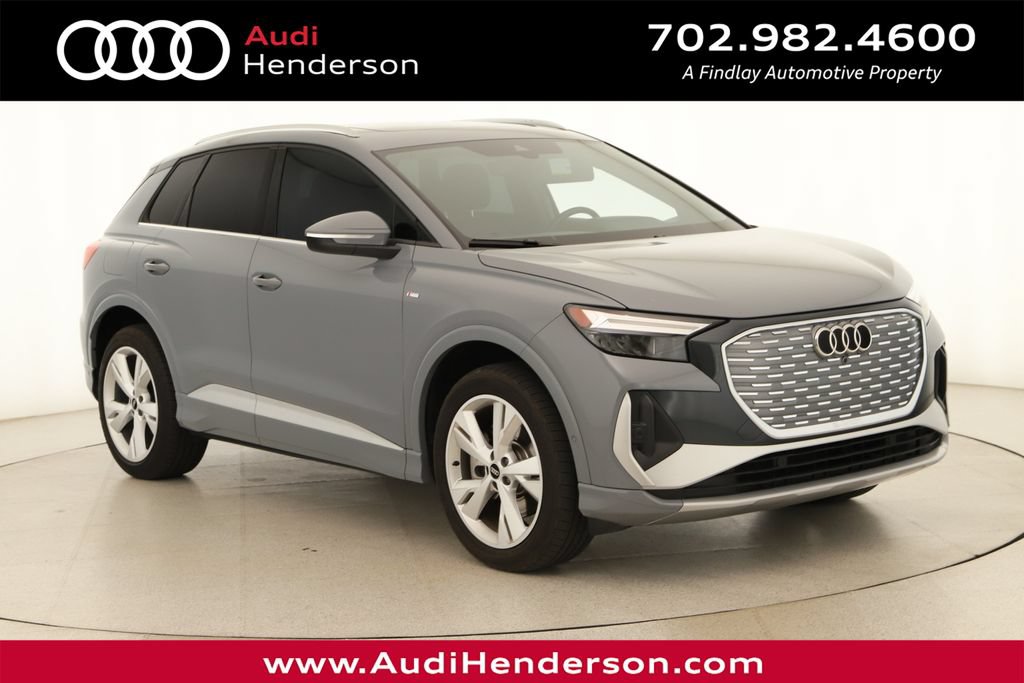 Certified 2023 Audi Q4 e-tron Premium Plus w/ Premium Plus AWD/4WD image 1
