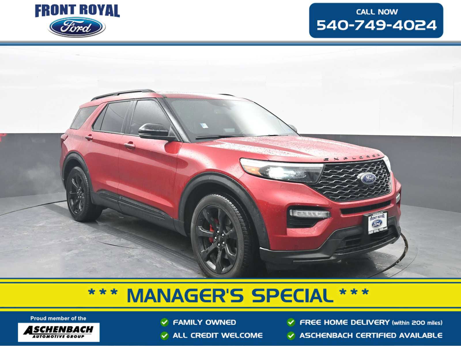Used 2023 Ford Explorer ST w/ Equipment Group 401A