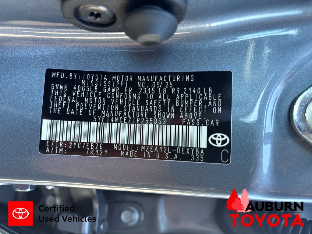 Certified 2026 Toyota Corolla XSE FWD image 29