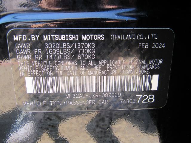Used 2024 Mitsubishi Mirage ES image 45