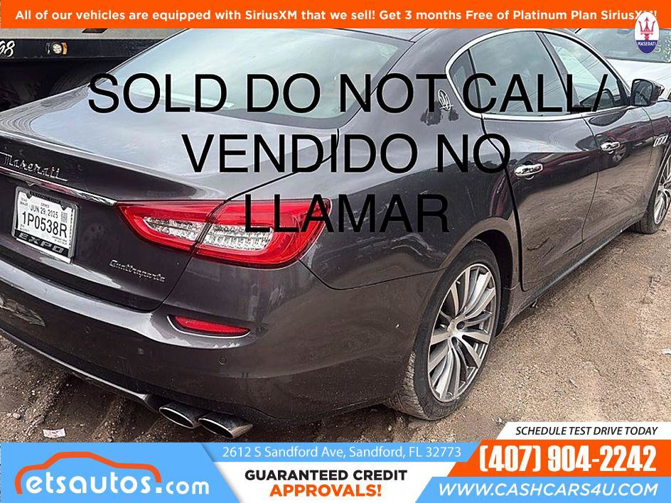 Used 2016 Maserati Quattroporte S Q4 AWD/4WD image 3