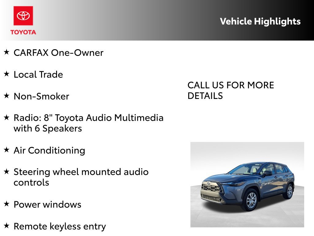 Certified 2026 Toyota Corolla Cross L AWD/4WD image 7