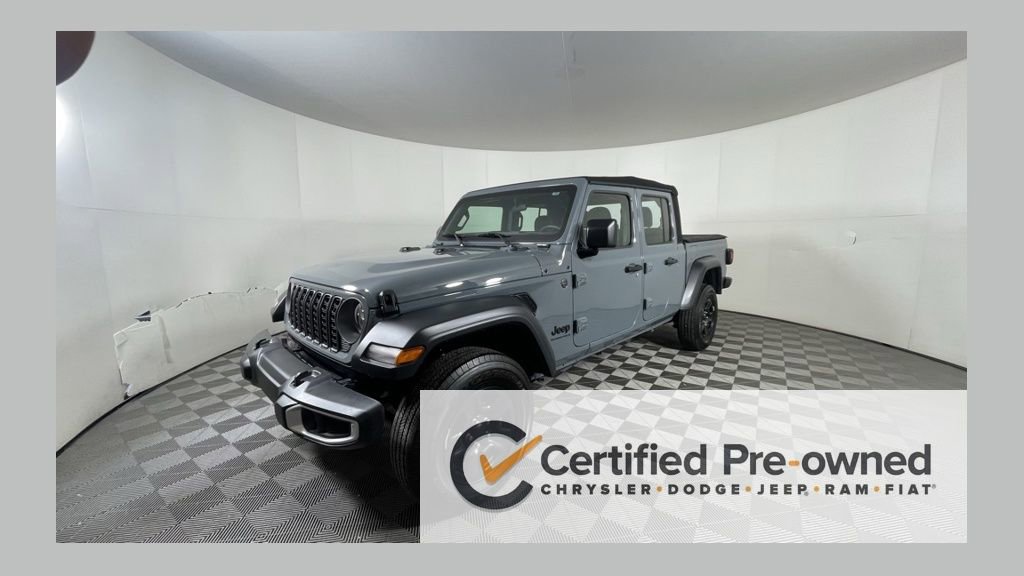 Certified 2024 Jeep Gladiator Sport AWD/4WD image 1