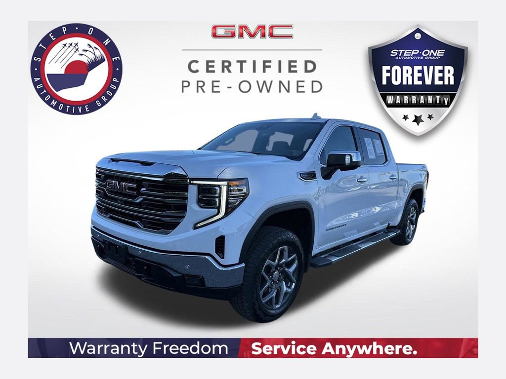 Certified 2022 GMC Sierra 1500 SLT AWD/4WD image 1