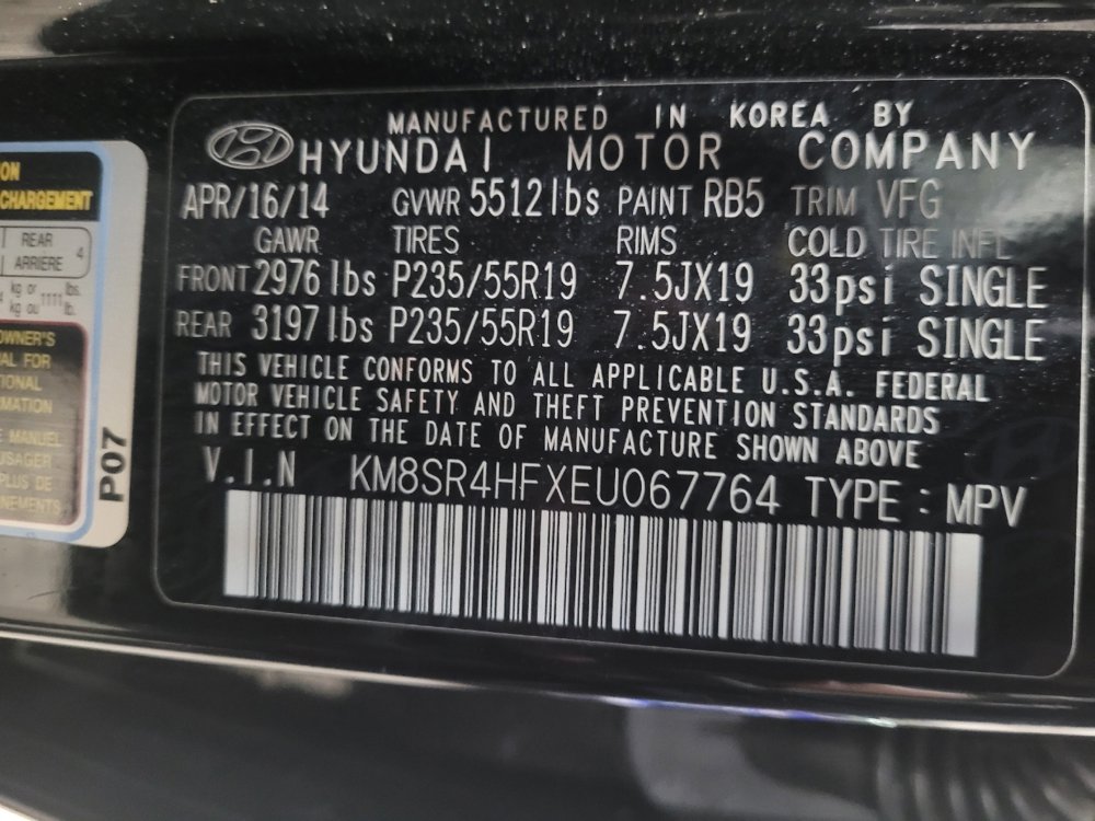 Used 2014 Hyundai Santa Fe Limited FWD image 33