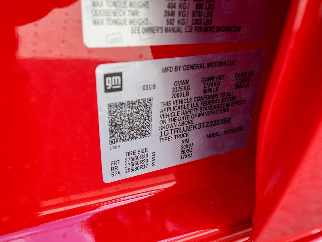 New 2026 GMC Sierra 1500 Elevation AWD/4WD image 32