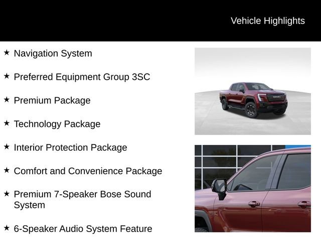 New 2026 GMC Sierra EV Elevation w/ Premium Package AWD/4WD image 8