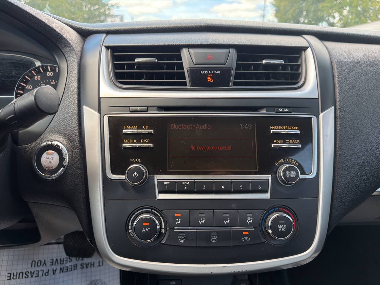 Used 2016 Nissan Altima 2.5 S w/ Power Driver Seat Package FWD image 15
