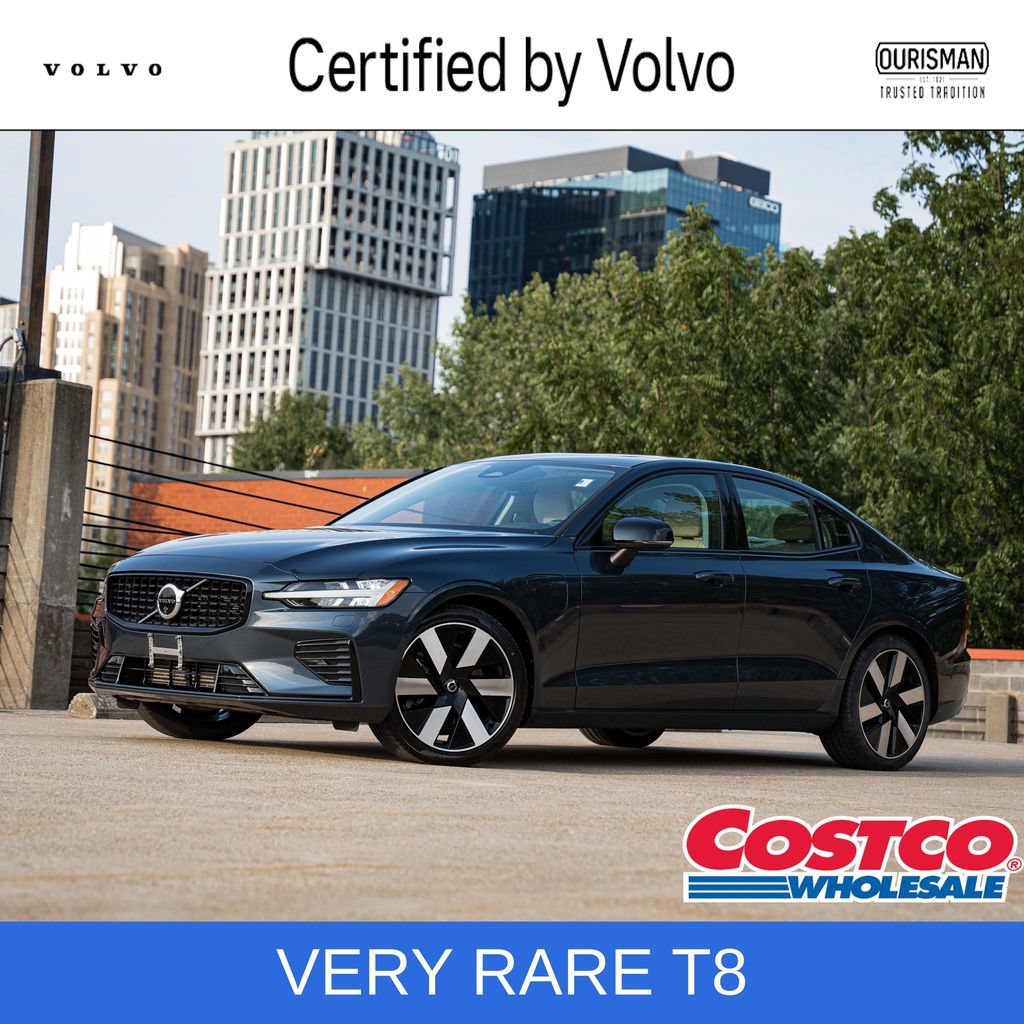 Certified 2024 Volvo S60 T8 Plus w/ Climate Package