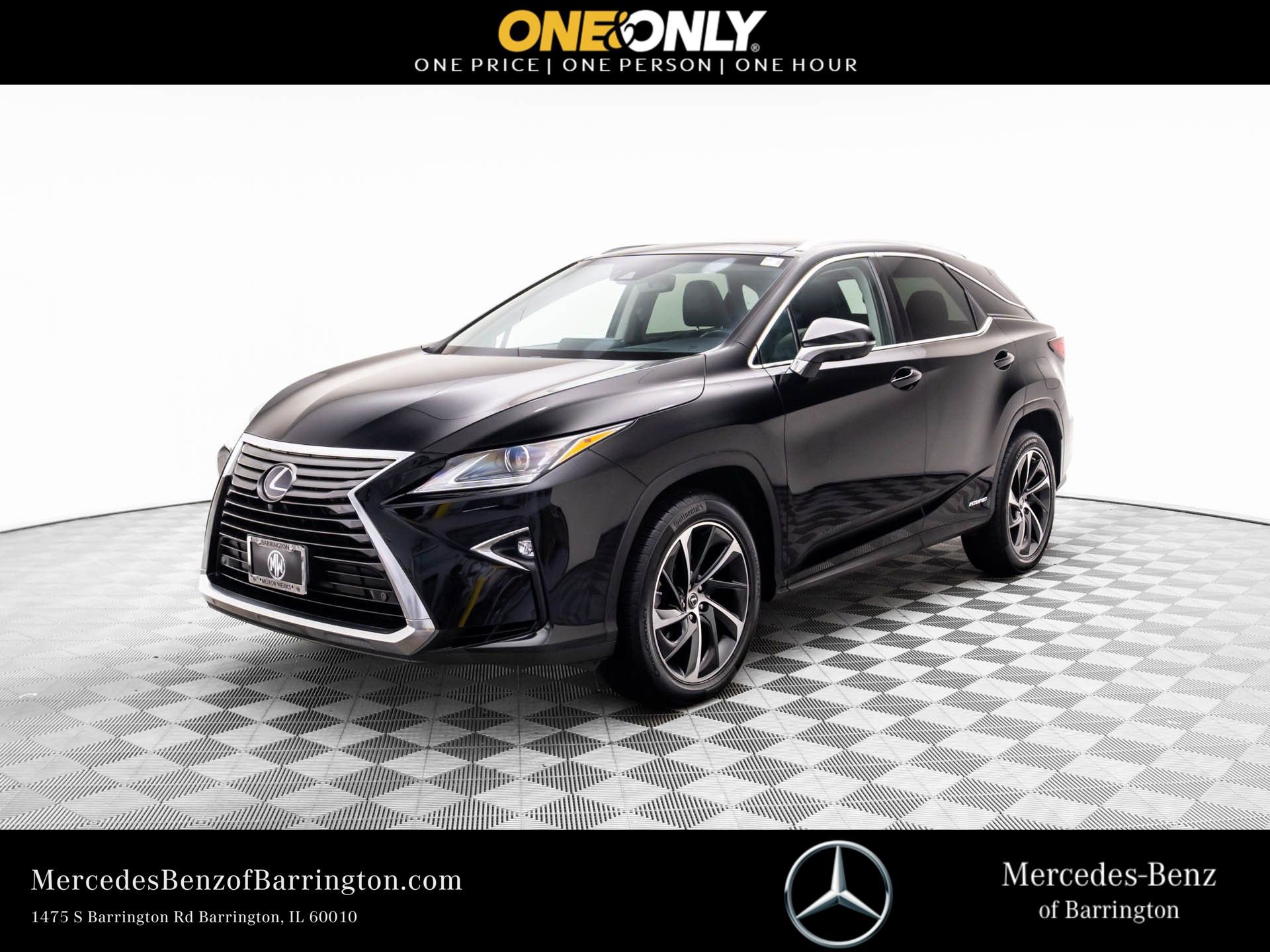 Used 2018 Lexus RX 450h AWD w/ Luxury Package