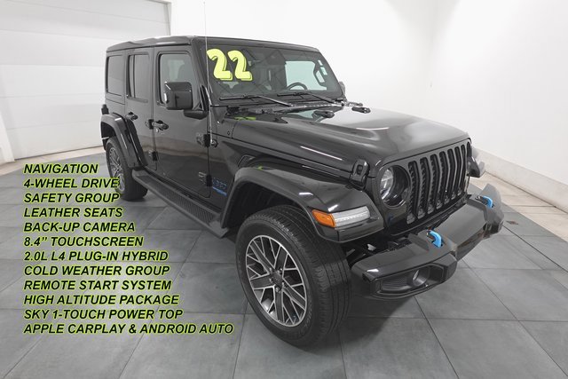 Used 2022 Jeep Wrangler Unlimited Sahara