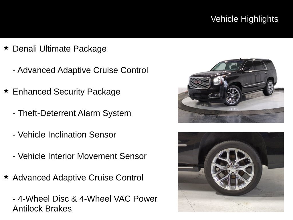 Used 2019 GMC Yukon Denali w/ Denali Ultimate Package AWD/4WD image 13