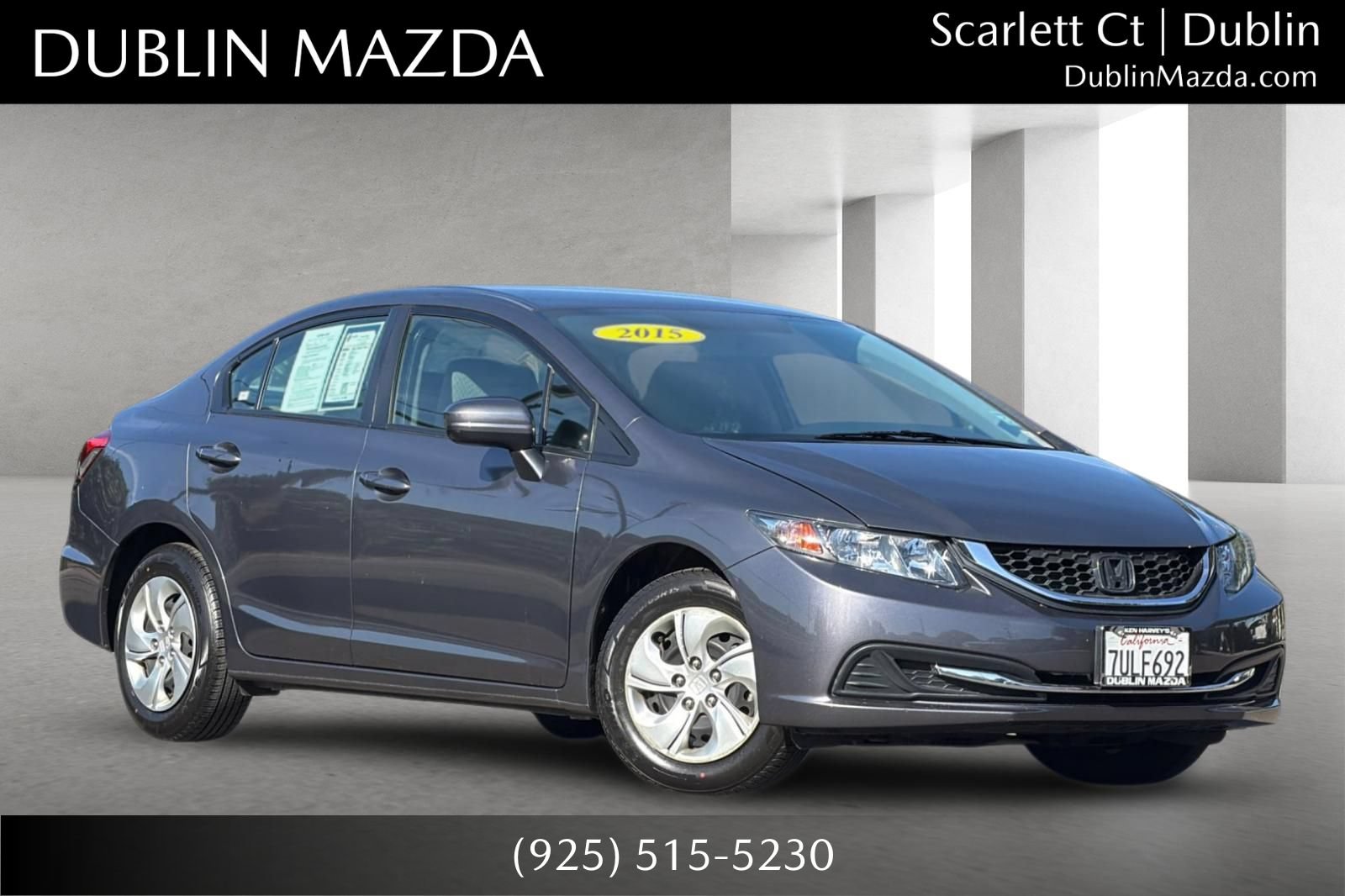 Used 2015 Honda Civic LX image 1