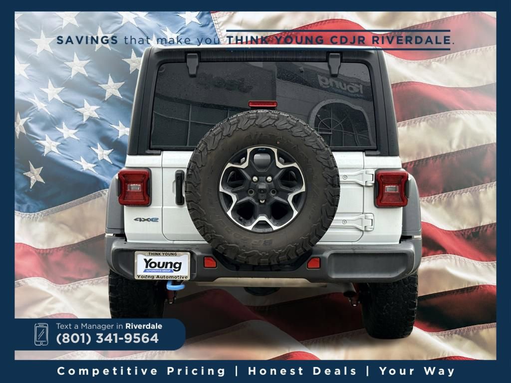 Used 2023 Jeep Wrangler Unlimited Rubicon 4xe image 6