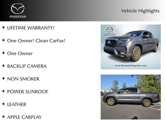Used 2023 Honda Ridgeline RTL-E image 2