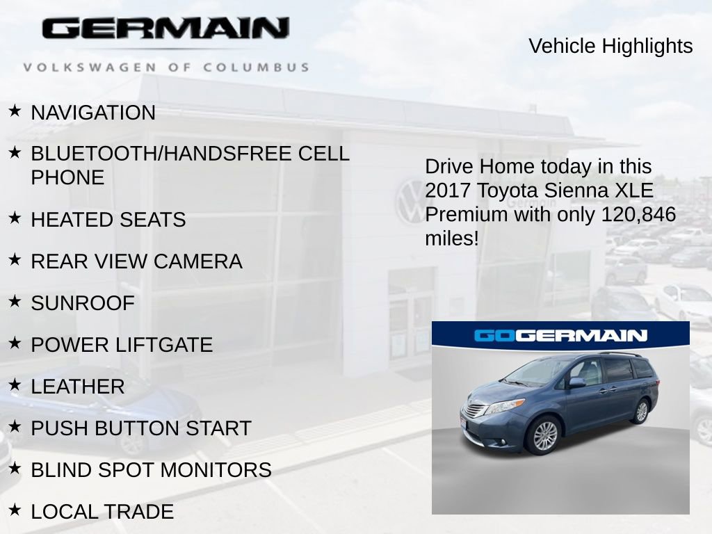 Used 2017 Toyota Sienna XLE Premium image 6