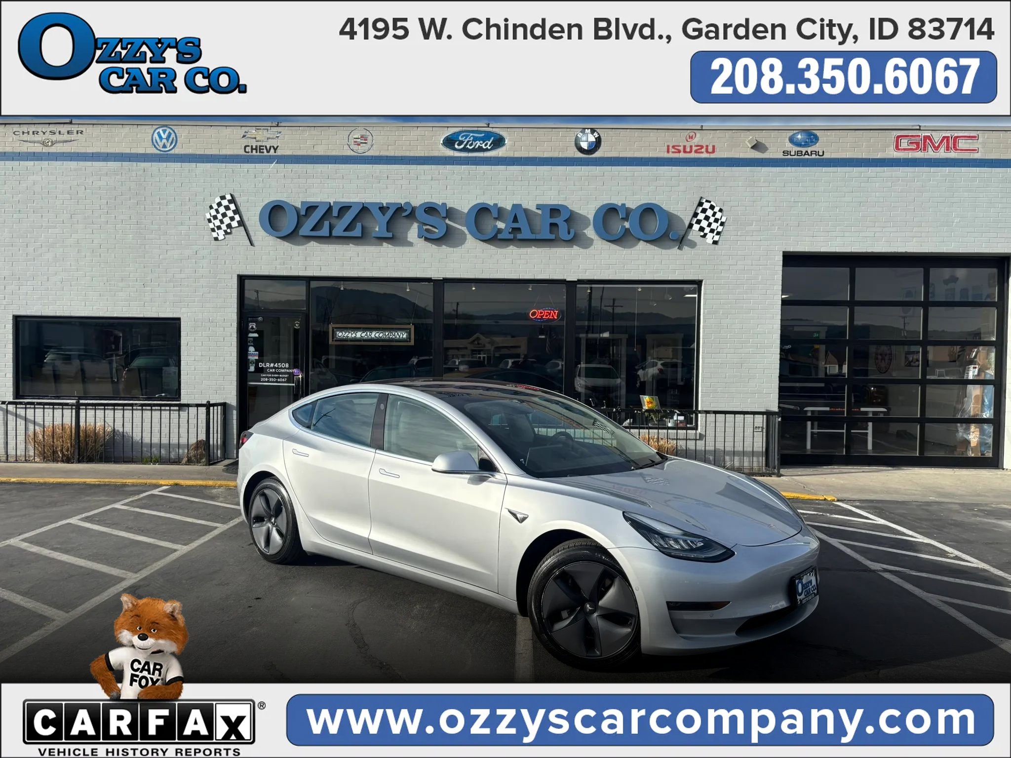 Used 2018 Tesla Model 3 Long Range image 1
