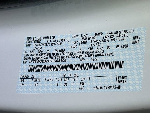 New 2026 Ford F350 XL w/ XL Chrome Package image 17