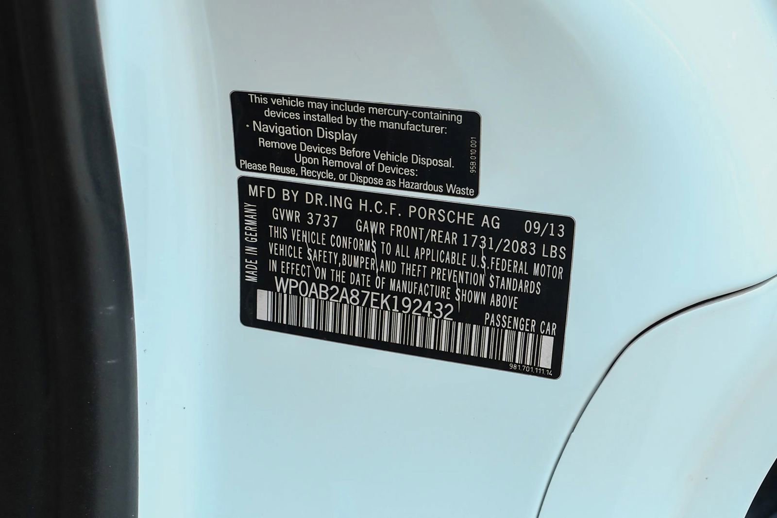 Used 2014 Porsche Cayman S image 53