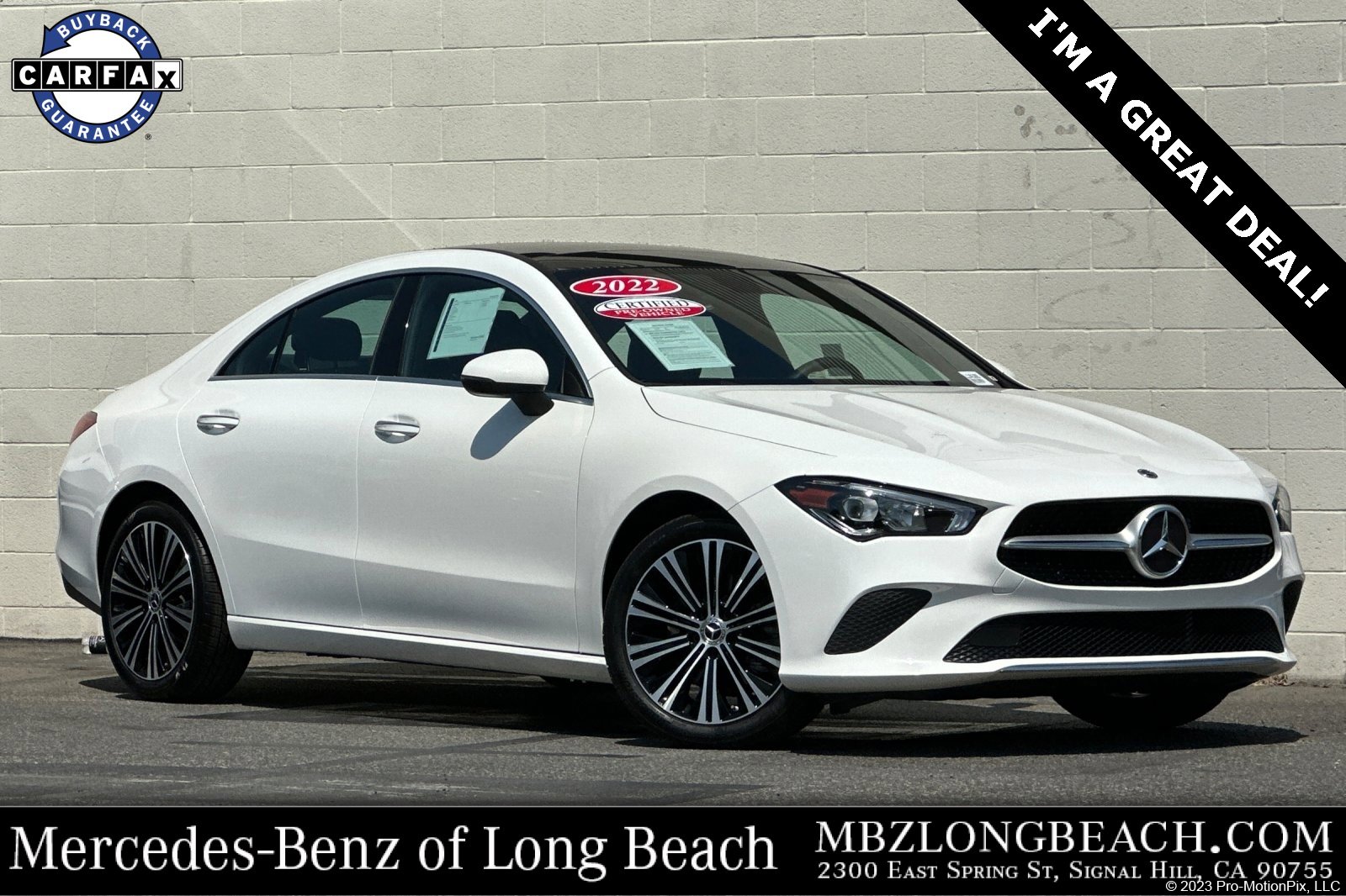 Certified 2022 Mercedes-Benz CLA 250