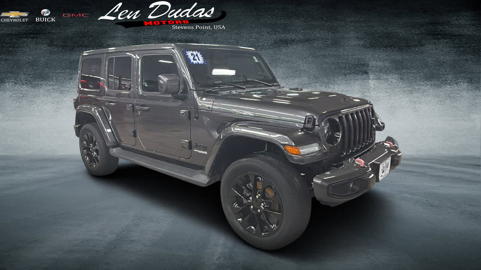 Used 2021 Jeep Wrangler Unlimited Sahara image 1