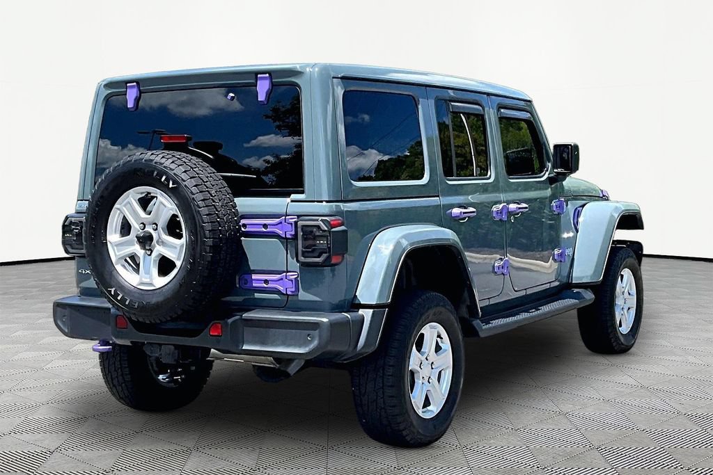 Used 2024 Jeep Wrangler Unlimited Sahara w/ Technology Group AWD/4WD image 5