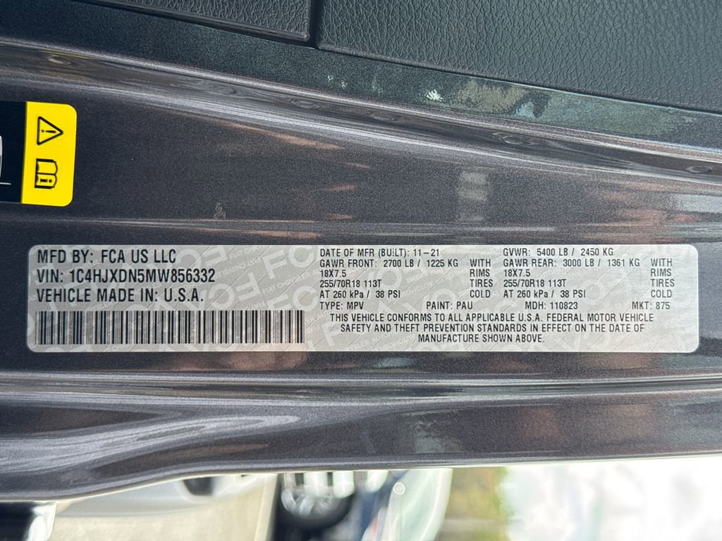 Used 2021 Jeep Wrangler Unlimited Sport AWD/4WD image 29