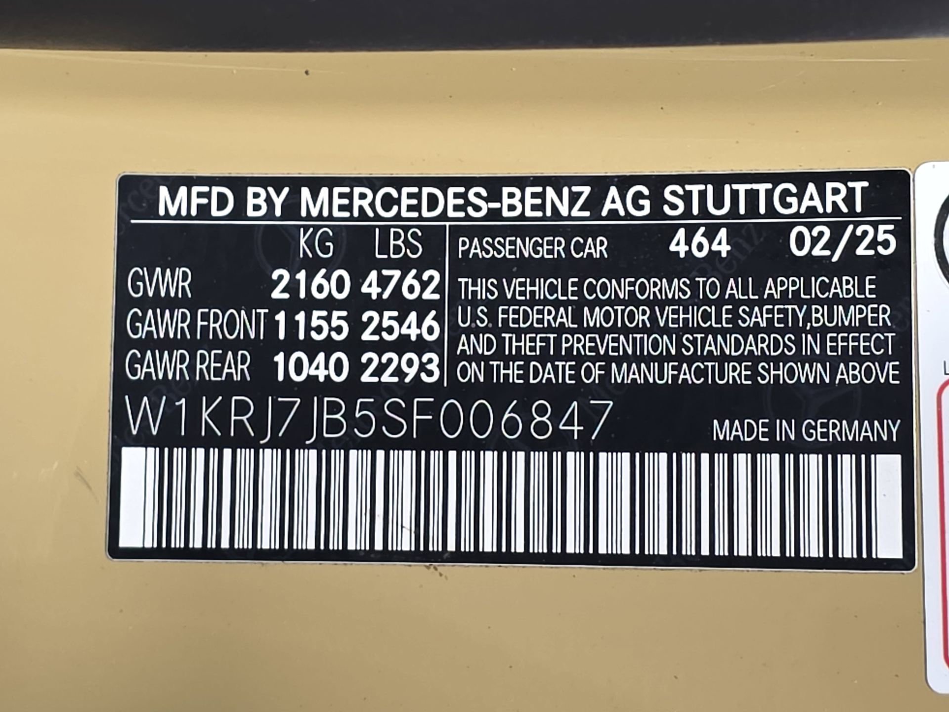 Certified 2025 Mercedes-Benz AMG GT 63 image 32