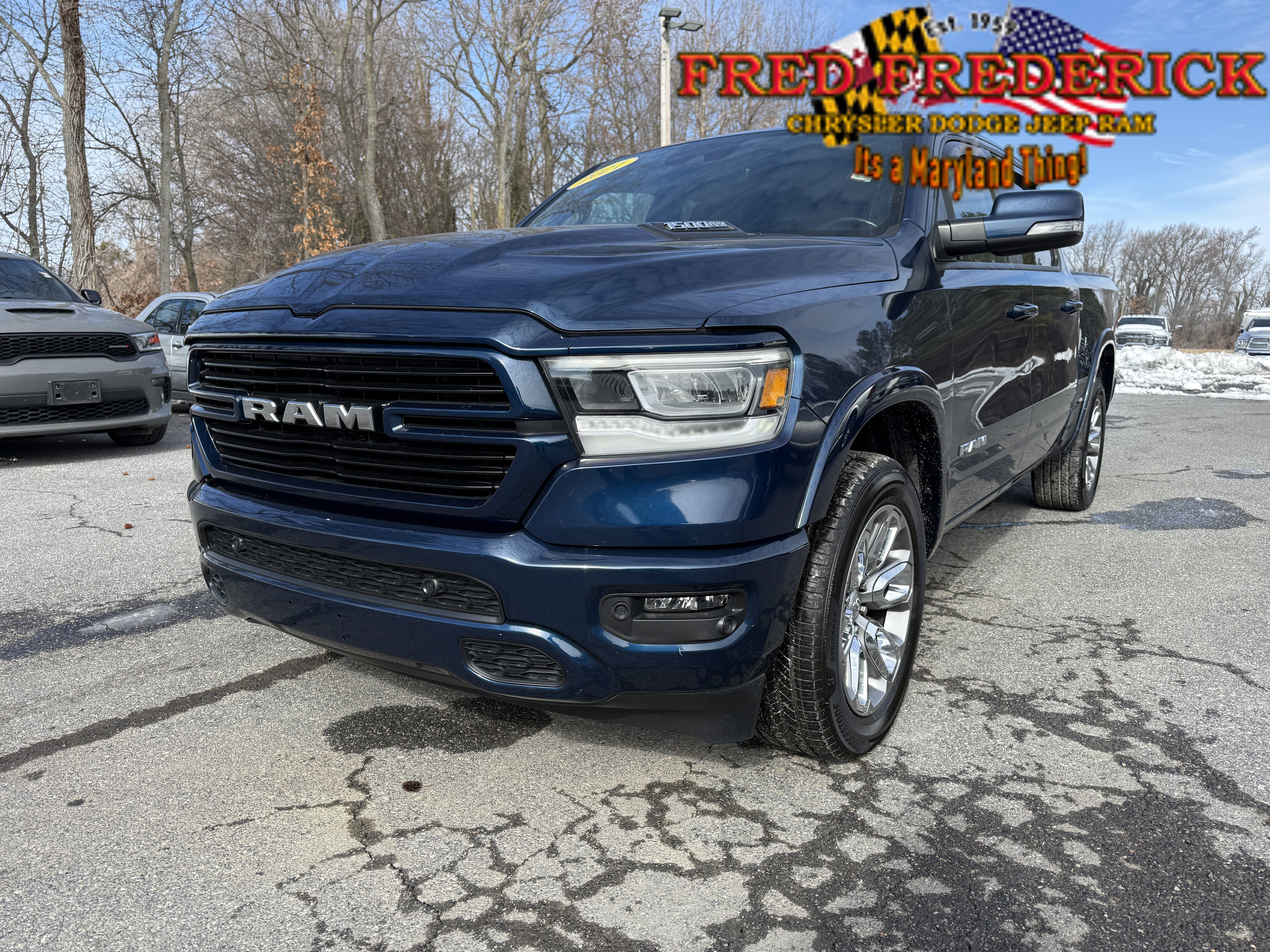 Used 2021 RAM 1500 Laramie w/ Sport Appearance Package image 3