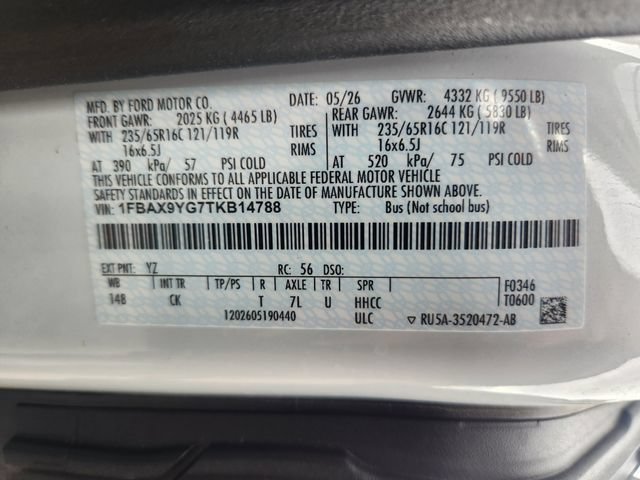 New 2026 Ford Transit 350 XLT AWD/4WD image 25