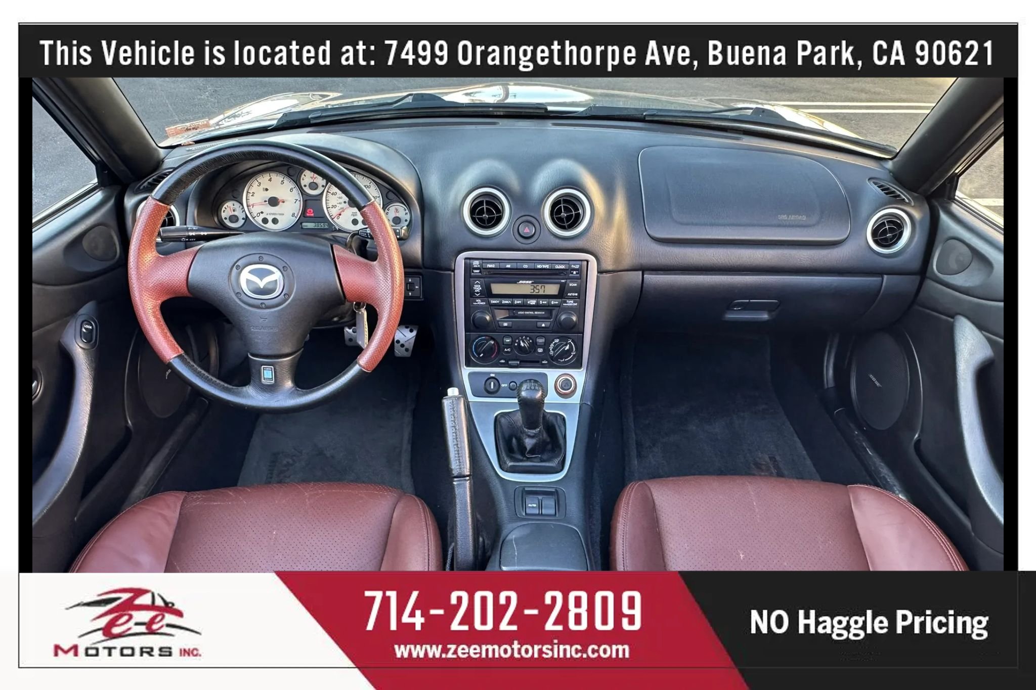 Used 2002 MAZDA MX-5 Miata SE RWD image 17
