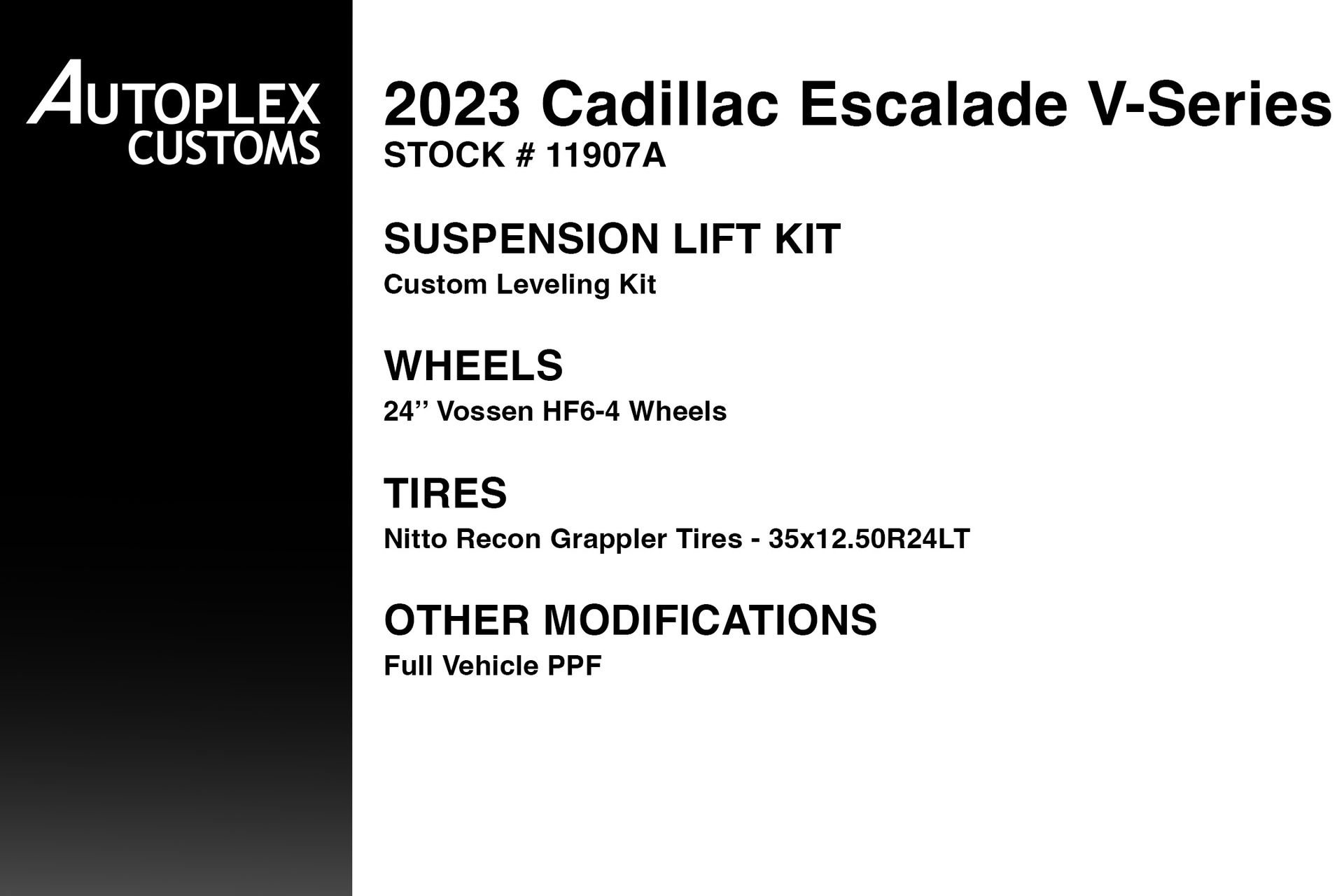 Used 2023 Cadillac Escalade V w/ LPO, Floor Liner Package AWD/4WD image 2