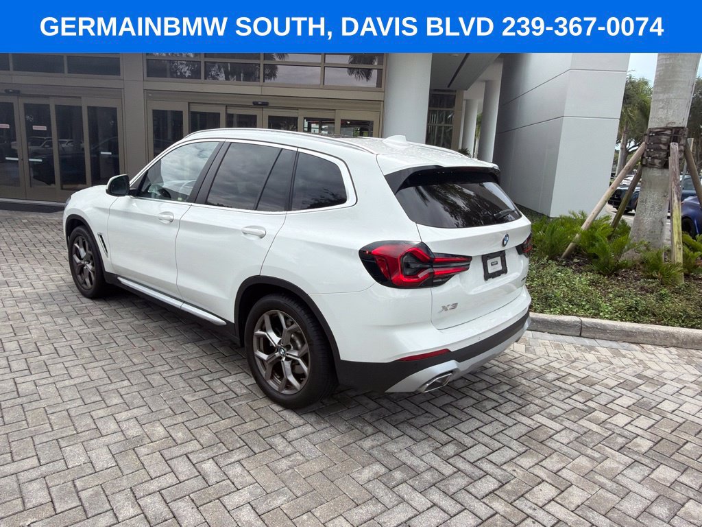 Certified 2023 BMW X3 sDrive30i w/ Convenience Package w/ZPA RWD image 3