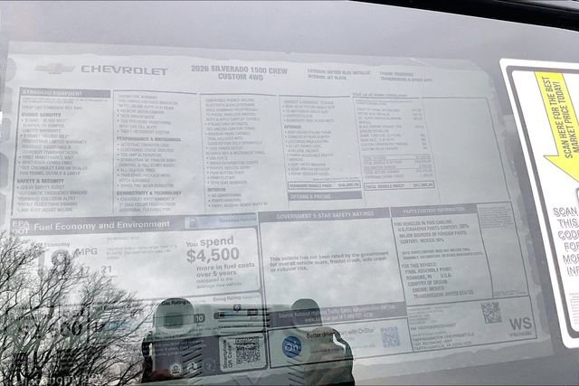 New 2026 Chevrolet Silverado 1500 Custom image 13
