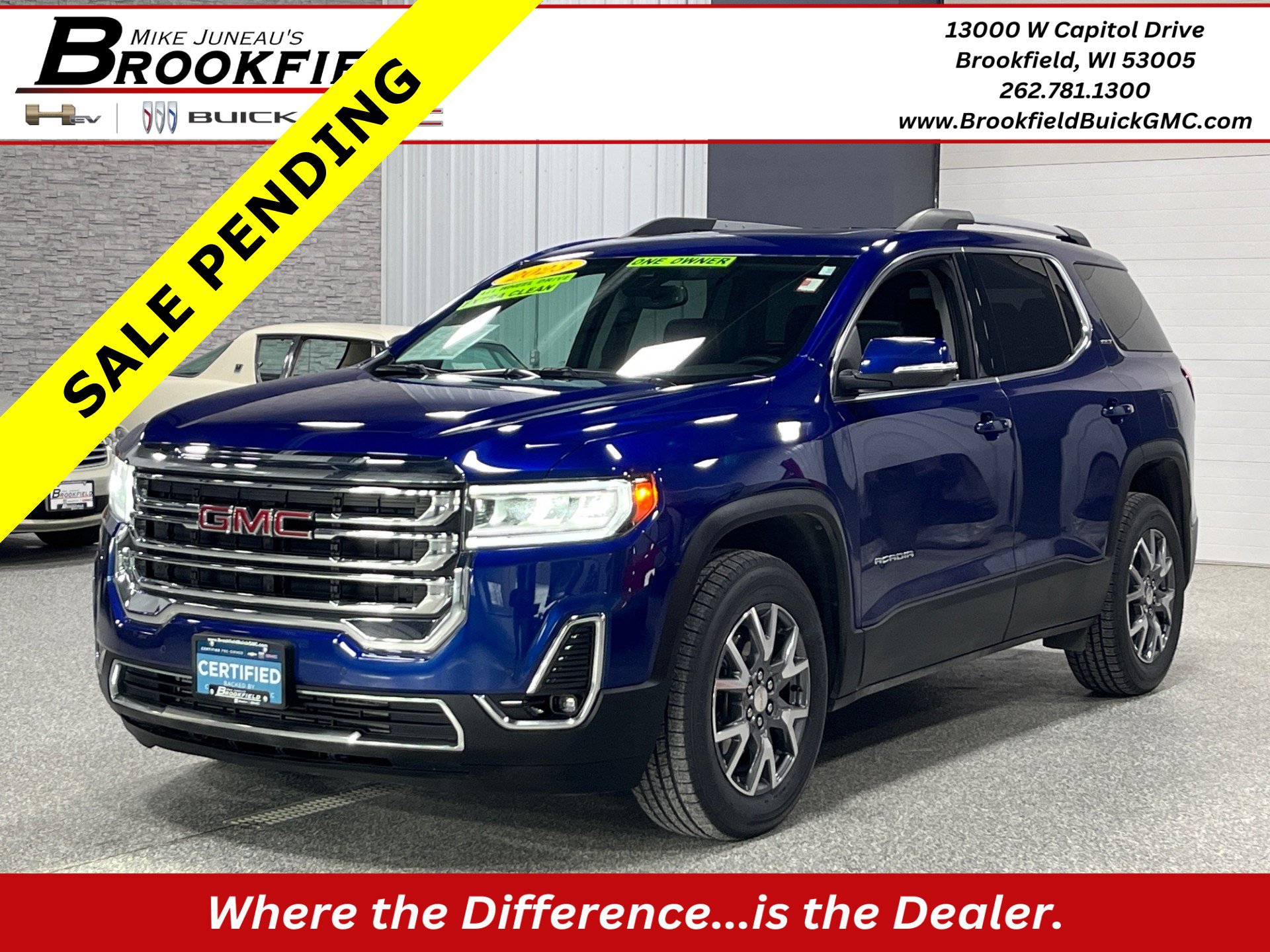Certified 2023 GMC Acadia SLT w/ Preferred Package