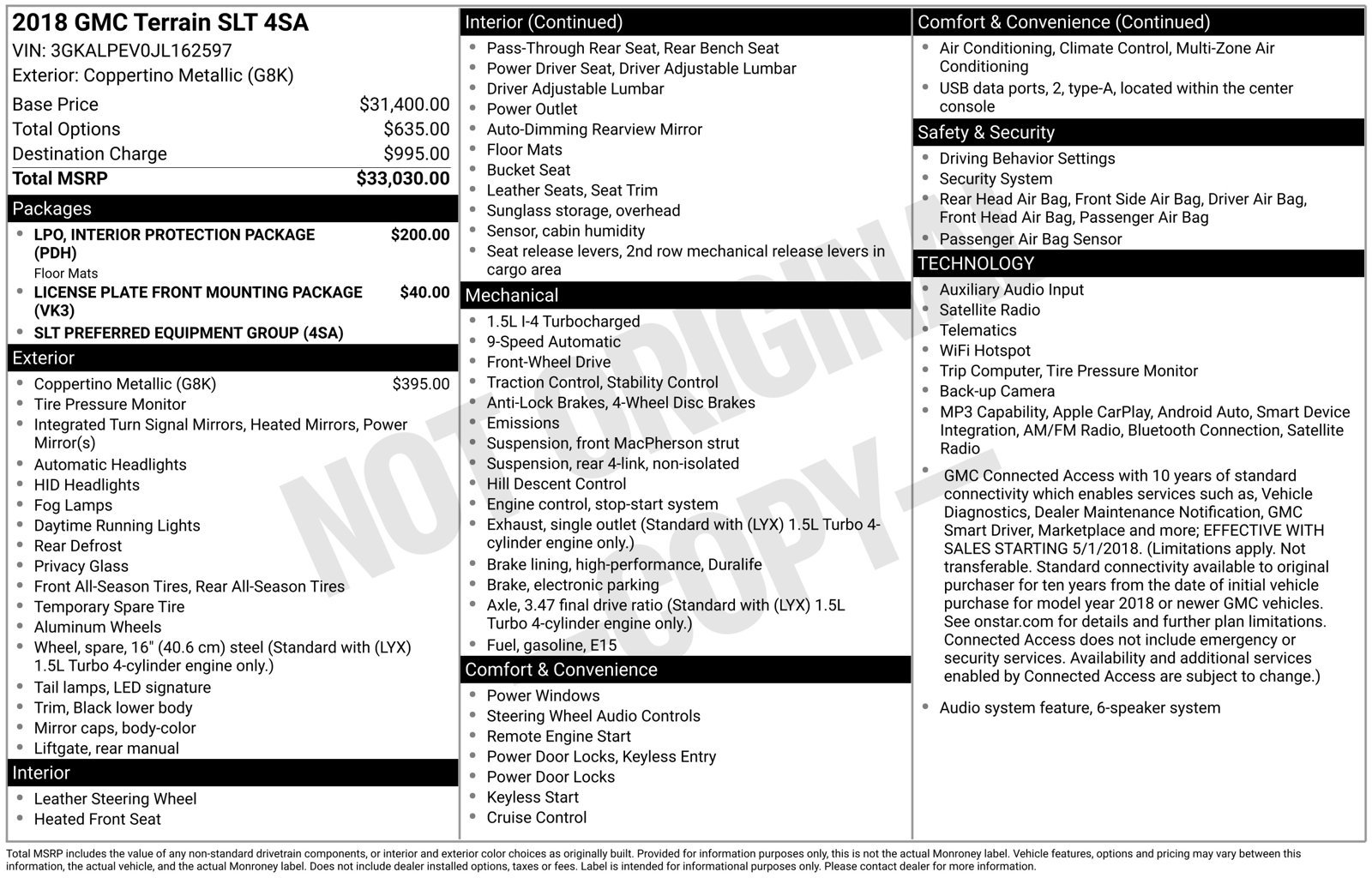 Used 2018 GMC Terrain SLT FWD image 8