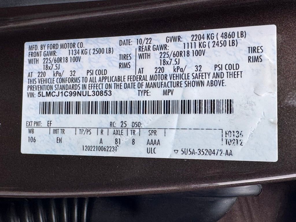 Used 2022 Lincoln Corsair FWD image 43