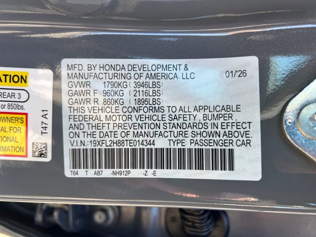 New 2026 Honda Civic Sport image 18