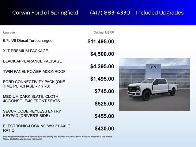 New 2026 Ford F250 XLT w/ XLT Premium Package AWD/4WD image 5