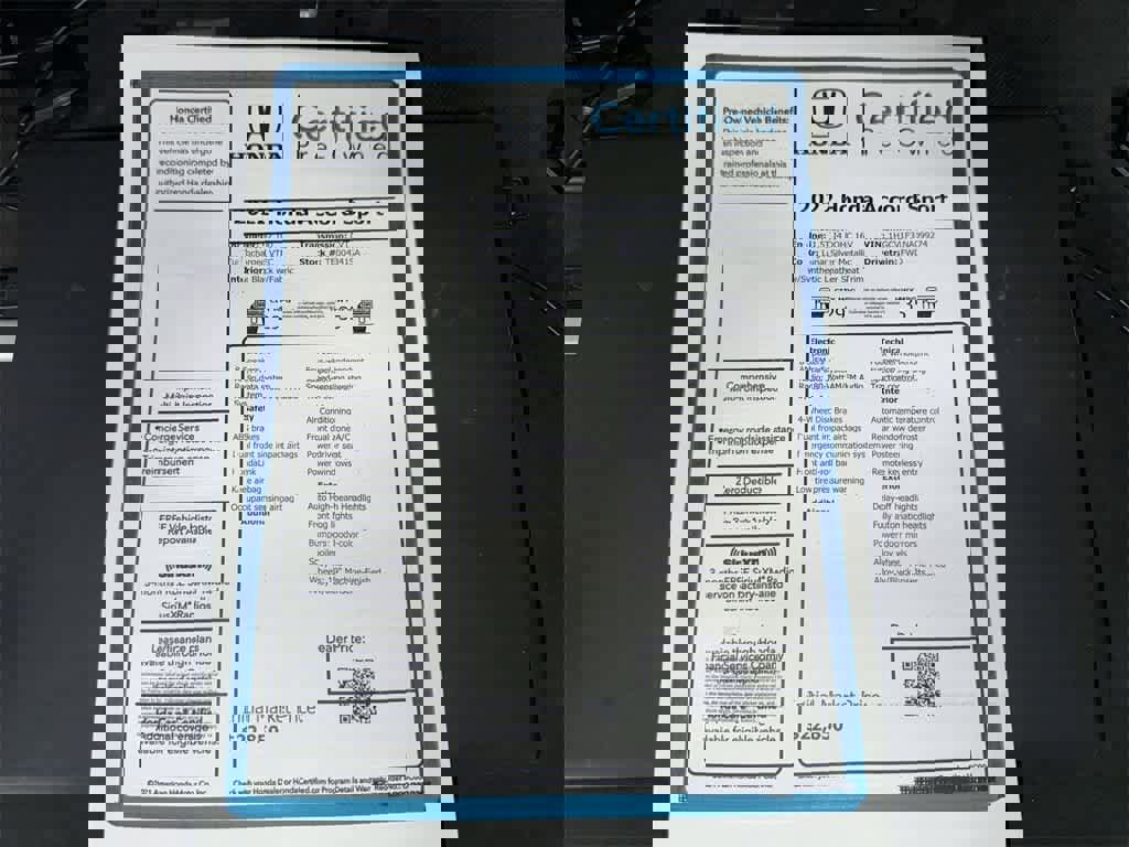 Used 2022 Honda Accord Sport image 13