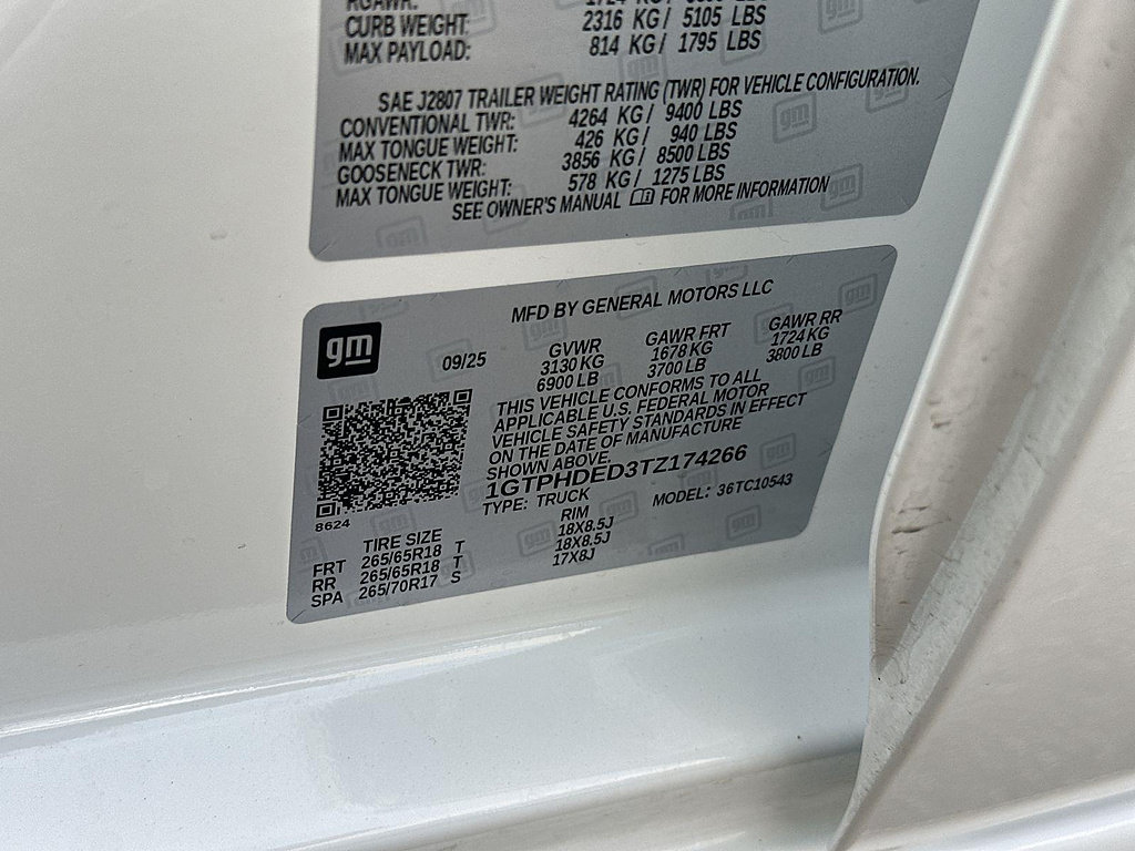 Used 2026 GMC Sierra 1500 SLT RWD image 34
