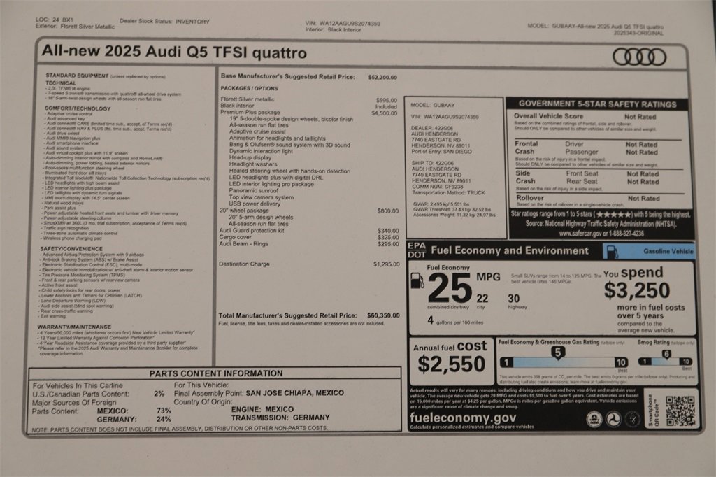 New 2025 Audi Q5 Premium Plus image 31