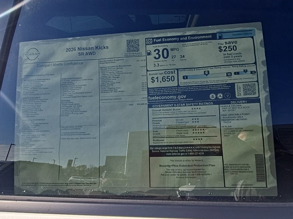 New 2026 Nissan Kicks SR image 32